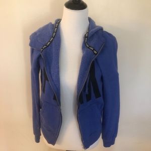 NAVY BLUE VICTORIA SECRET ZIP-UP